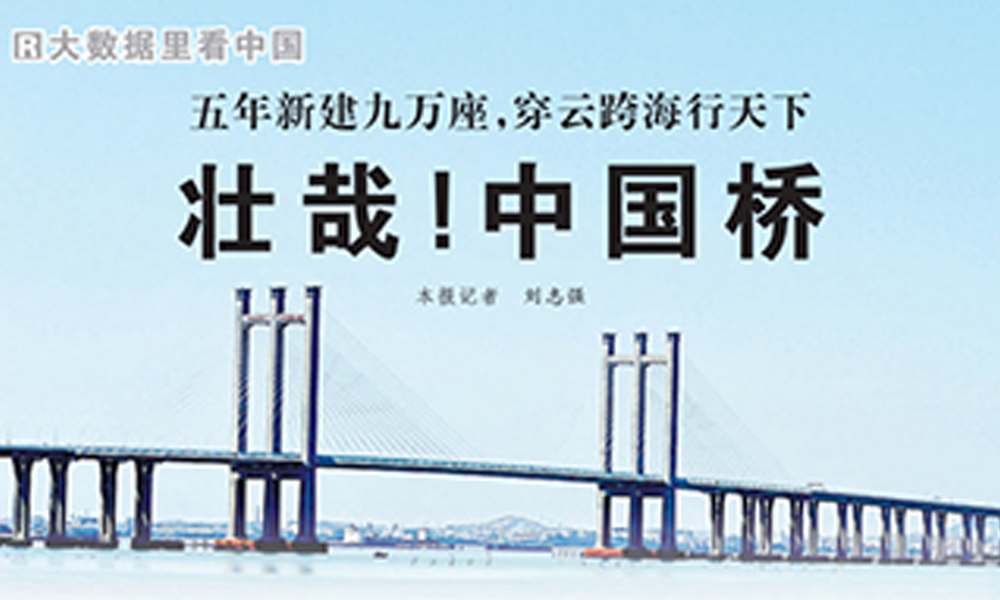 五年新建九万座,穿云跨海行天下 　壮哉!中国桥