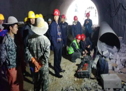 我司在遵义经开区海通屯隧道首次采用TSP203Plus进行超前地质预报